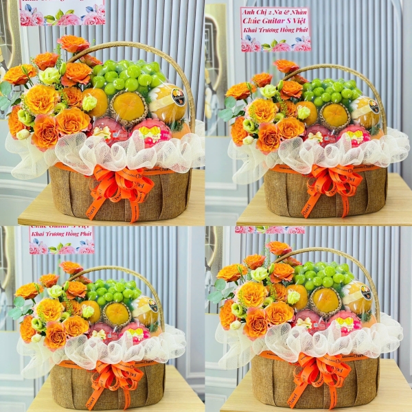 lẵng trái cây làm quà Biên Hòa